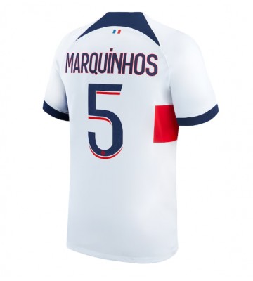 Paris Saint-Germain Marquinhos #5 Replica Away Stadium Shirt 2023-24 Short Sleeve
